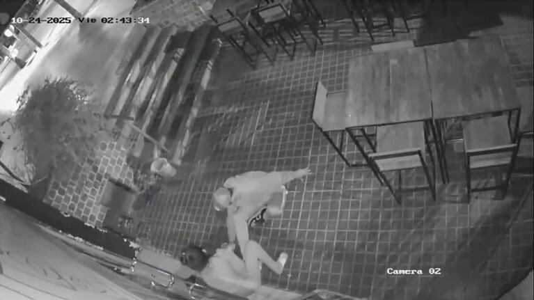 Cámara de seguridad detecta robo en Carlos Paz