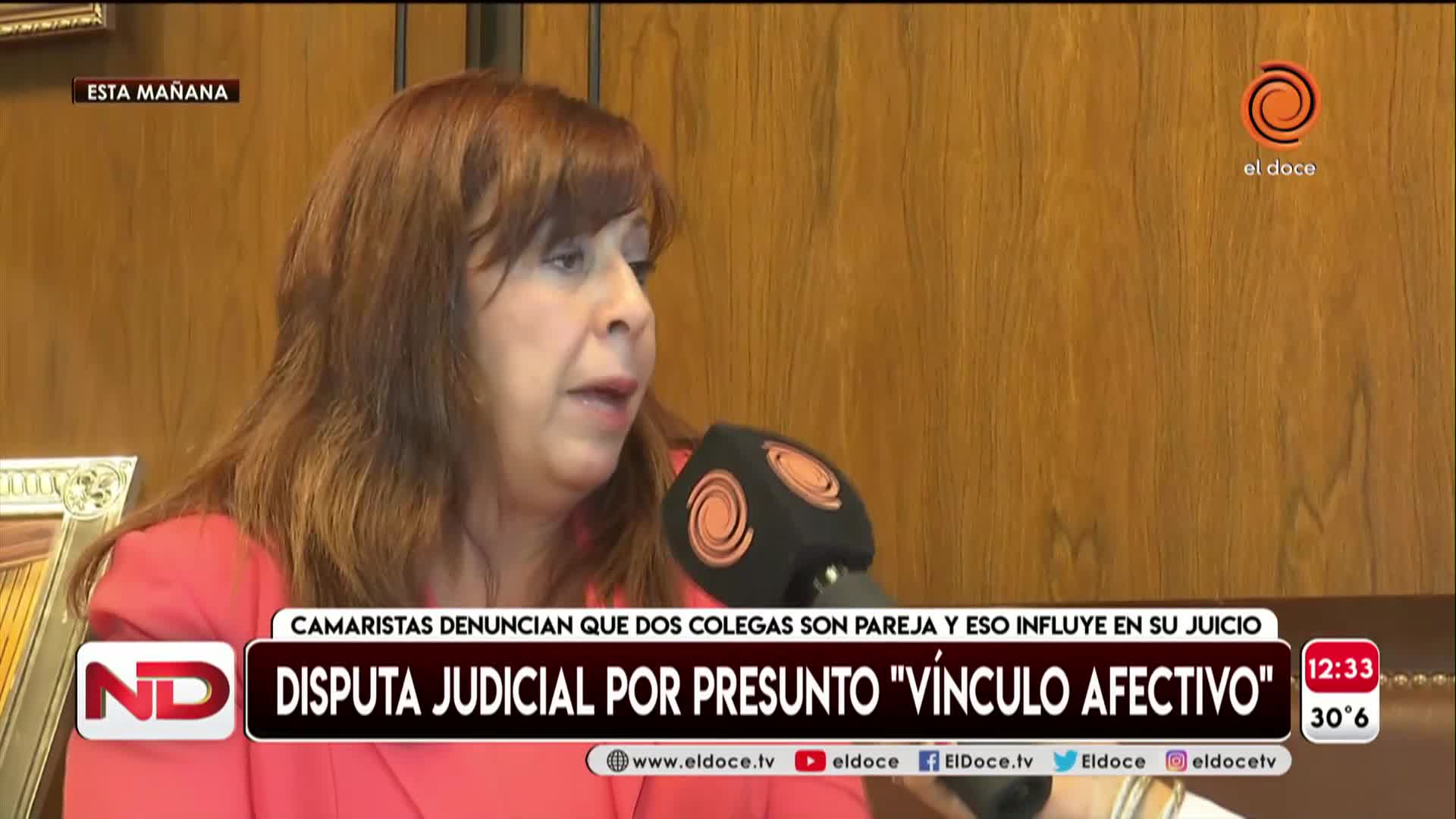 Navarro salió al cruce de Montesi tras el comunicado