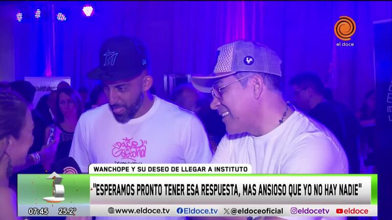 Wanchope Ábila, cada vez más cerca de Instituto: “Es lo que más quiero”