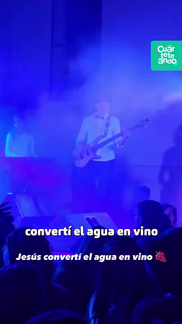 "Jesús, convertí el agua en vino" - Toco para Dios