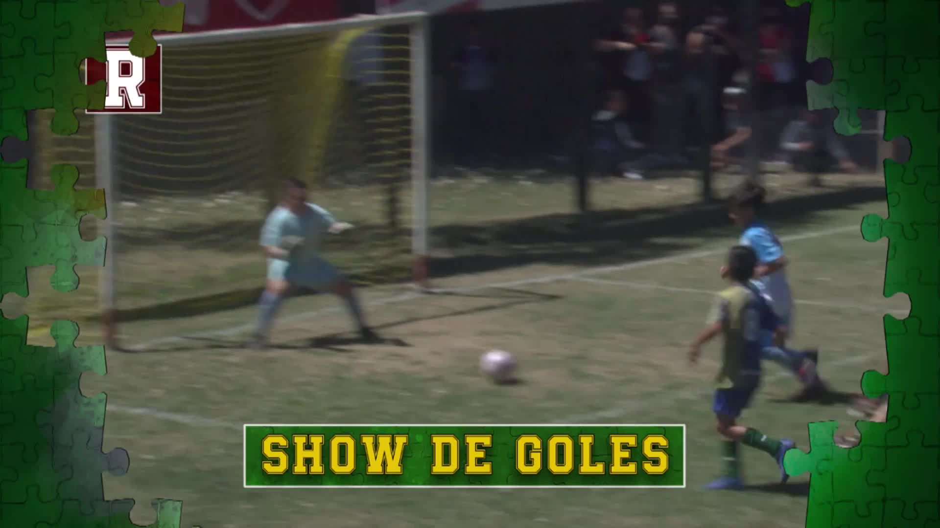 Empieza a definirse el Fútbol Infantil: el show de goles