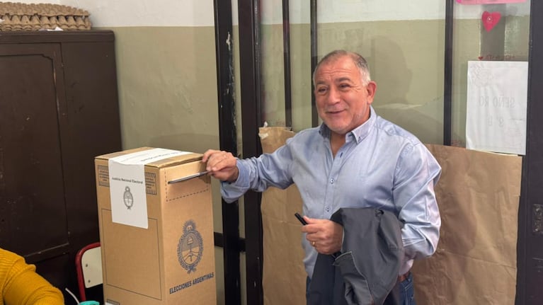Luis Juez luego de votar: “Espero que recuperemos la tranquilidad”