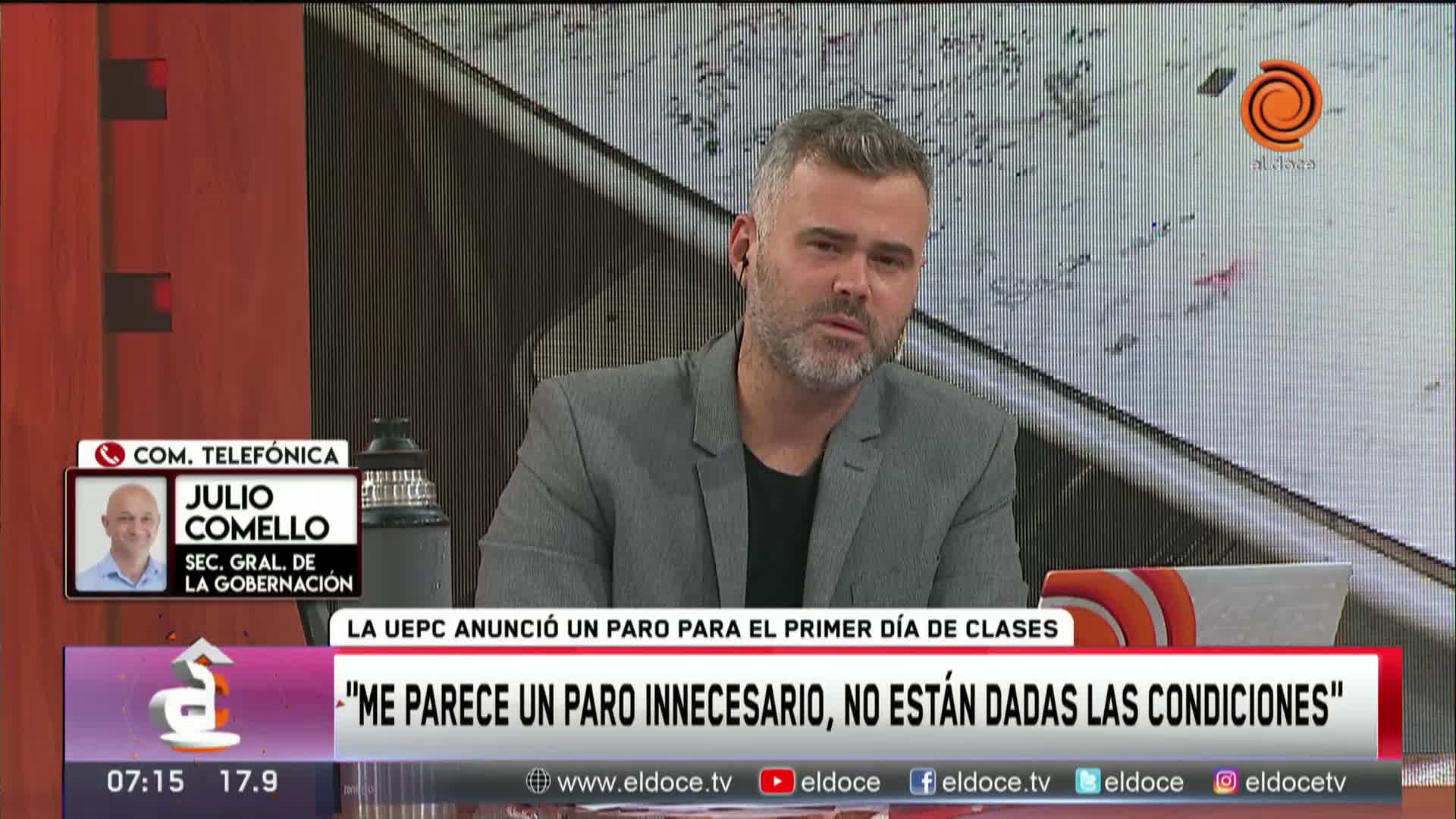 Para el Gobierno es poco probable que el conflicto docente se destrabe a tiempo