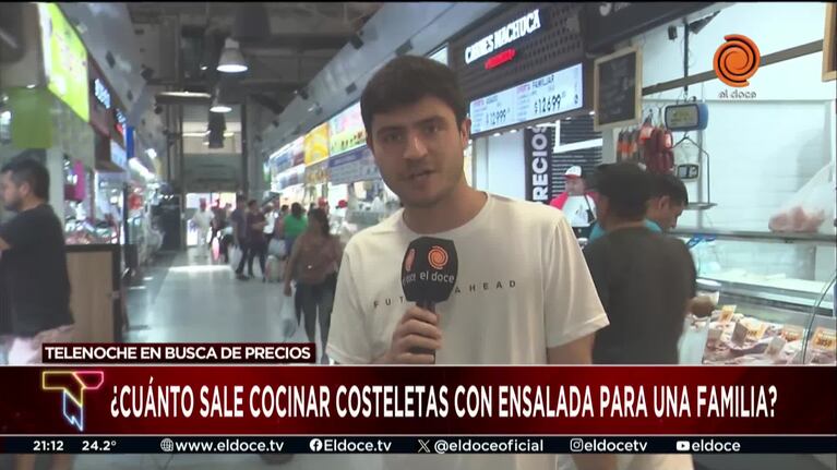 A cuánto se consigue un menú familiar básico en Córdoba