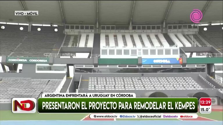 Uno por uno, los cambios previstos para el Kempes