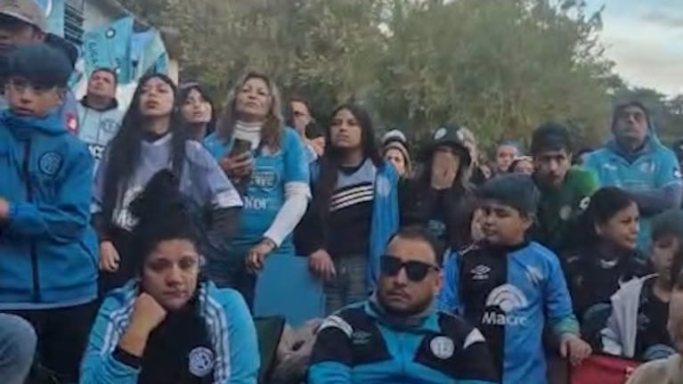Amargura en Alberdi por el segundo gol de River