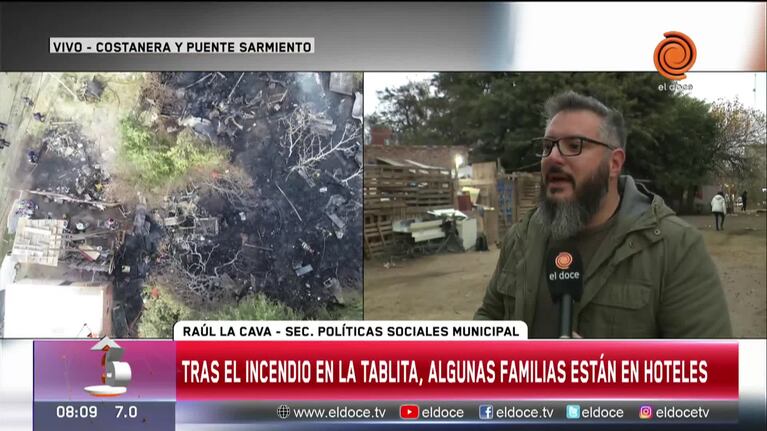 Asentamiento La Tablita: la Municipalidad aclaró qué va a pasar con las familias