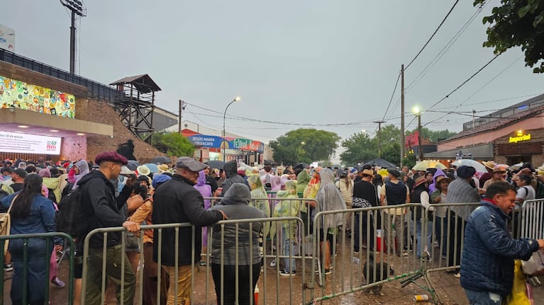 Por la tormenta suspendieron la jornada de este martes en el Jesús María