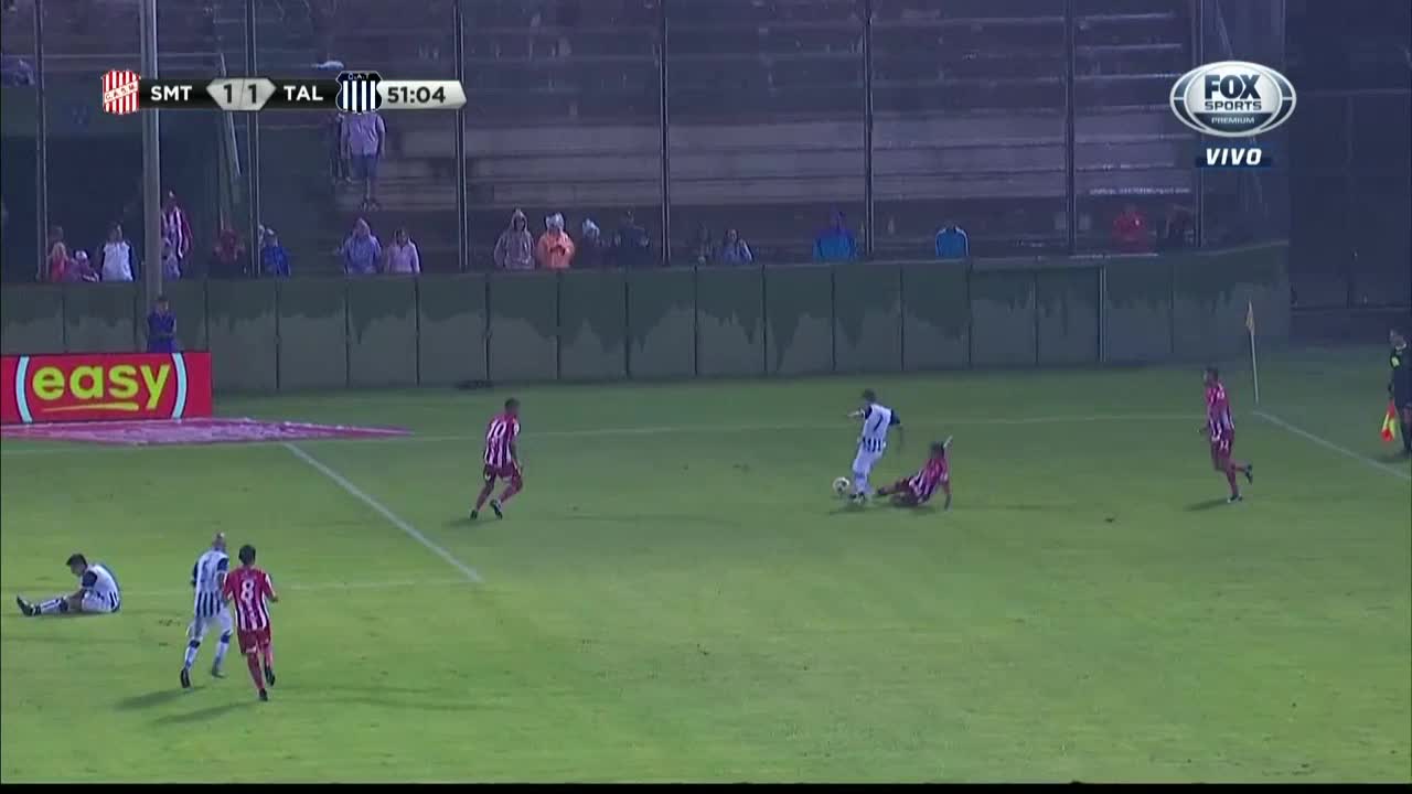 ¡Qué golazo! El Cholo Guiñazú la clavó al ángulo