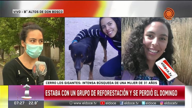 Desesperada búsqueda de una mujer en Los Gigantes