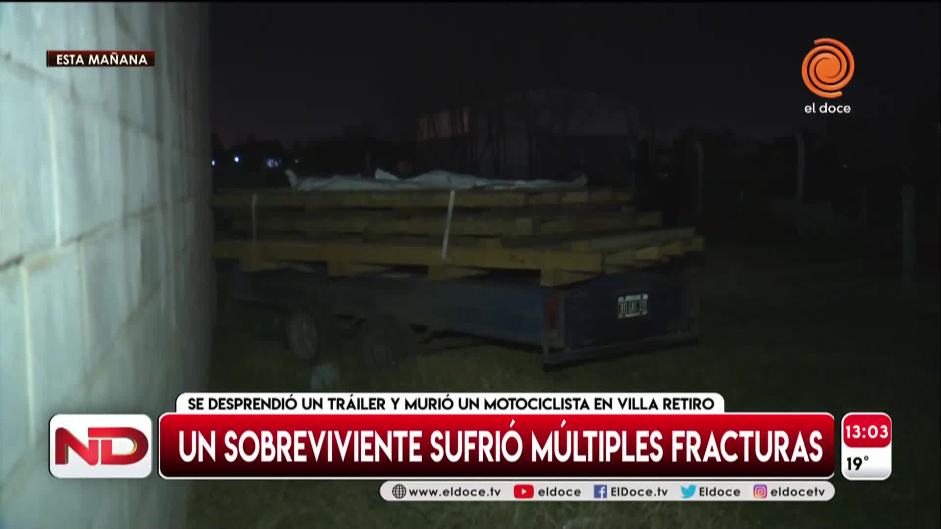 Tragedia en Villa Retiro: el sobreviviente sufrió múltiples fracturas