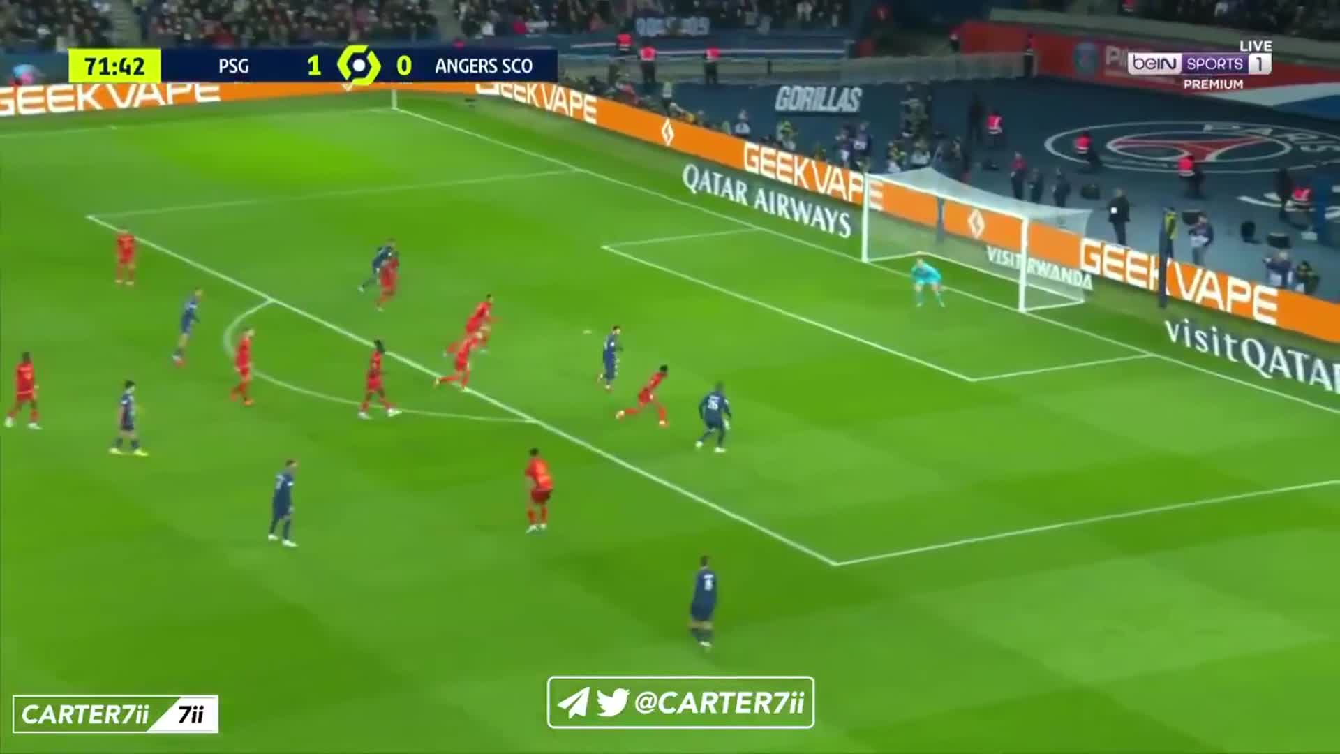 El gol de Messi en su regreso al PSG