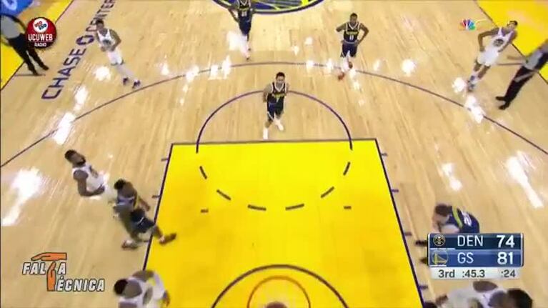 El gran debut de Campazzo en Denver Nuggets