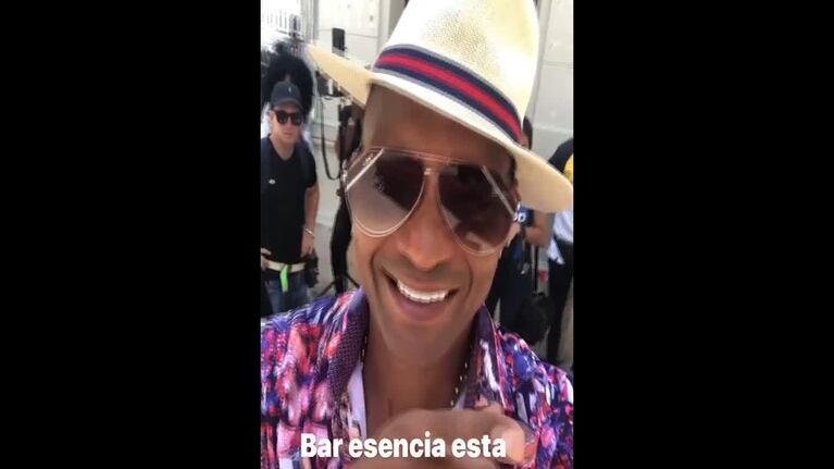 Ulises con Descemer Bueno en Cuba