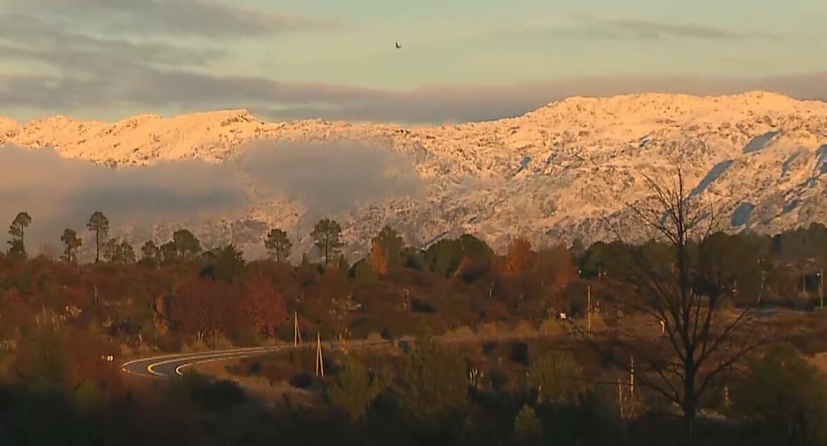 nieve desde villa berna