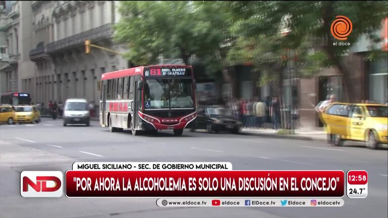 Alcoholemia cero: para el municipio por ahora es "solo un debate"