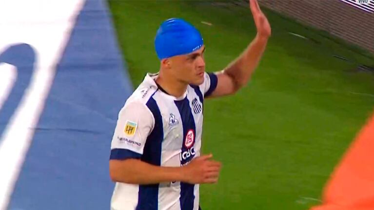 De penal, el gol de Girotti para el 2 a 0 de Talleres ante Sarmiento de Junín