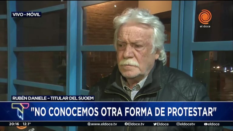 Para Daniele, la propuesta de la Municipalidad "es una burla y una provocación"