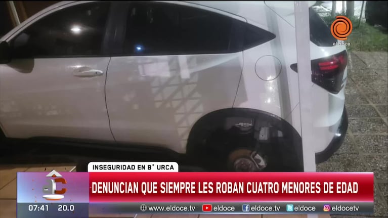 Barrio Urca: denuncian que les roban y huyen por el río de Costanera