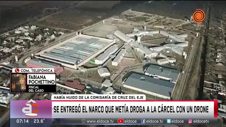 El narco del drone: se escondía en el monte y su hermana le pidió que se entregara