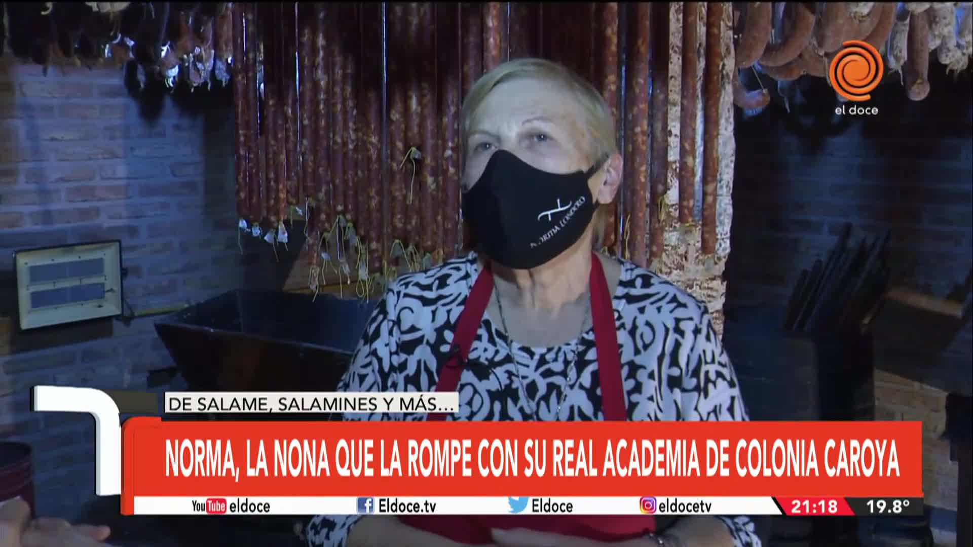 La nona Norma y su Real Academia del salame