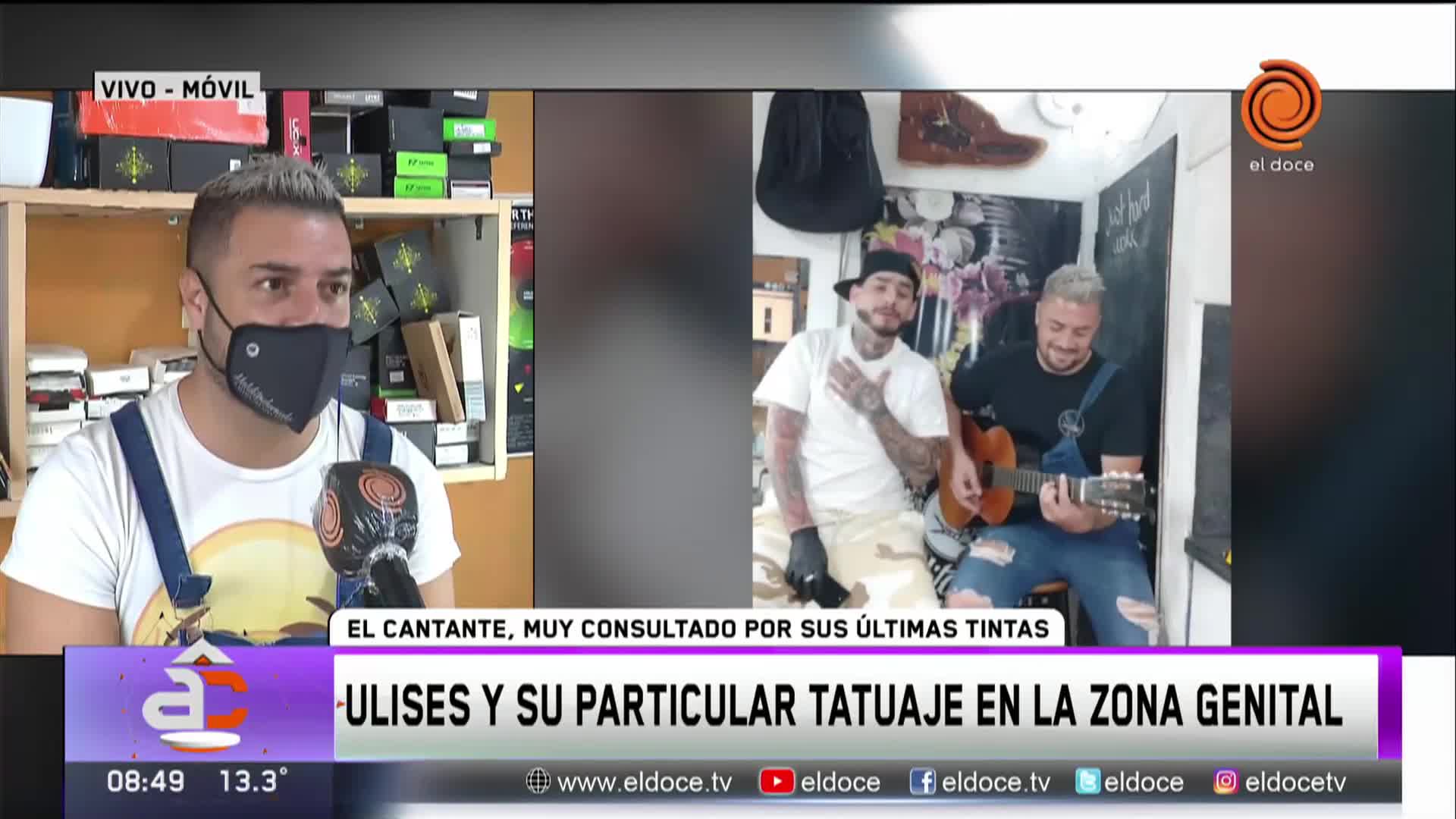 Habló el tatuador de Ulises Bueno