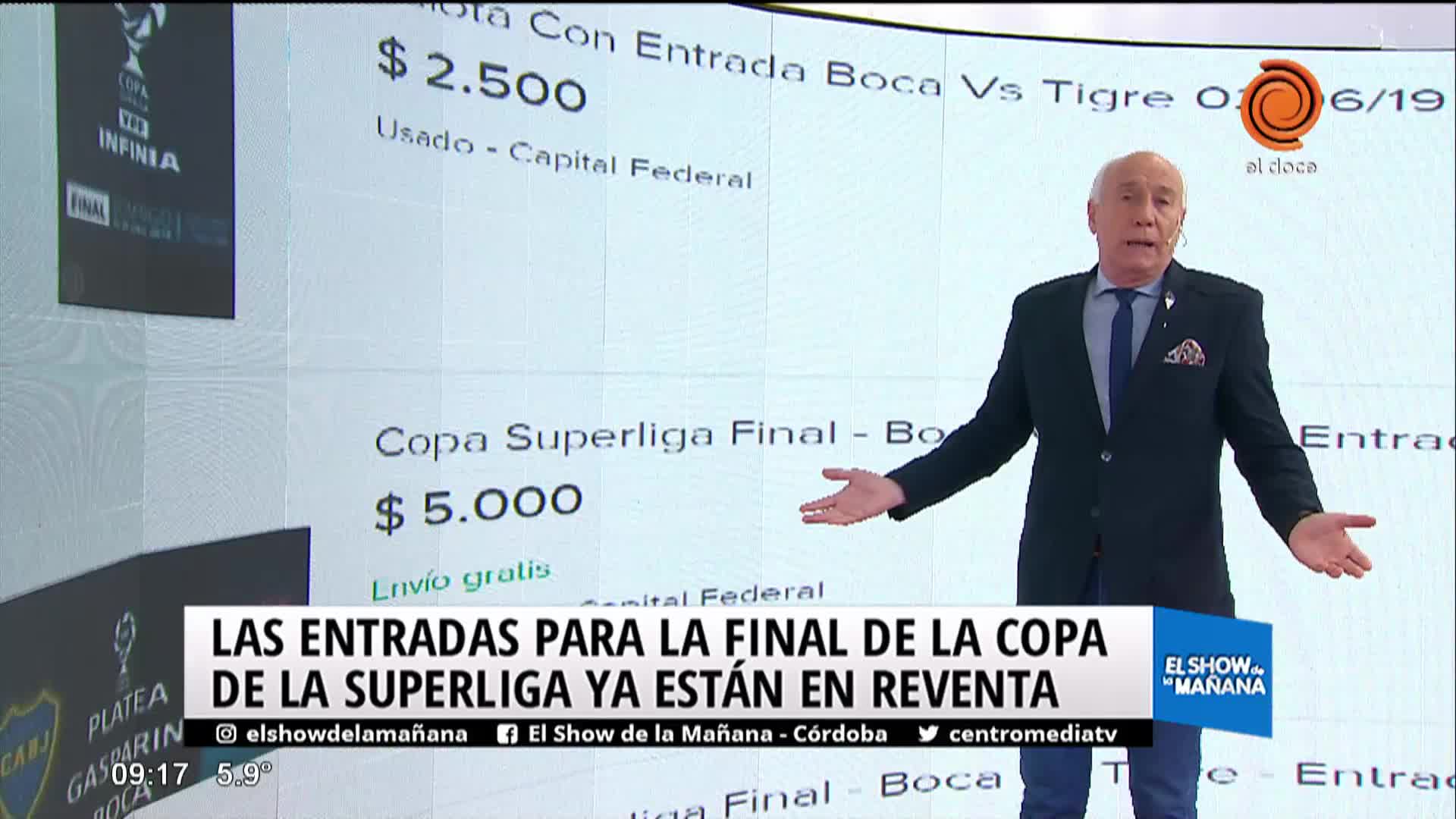 Reventa de entradas e indignación