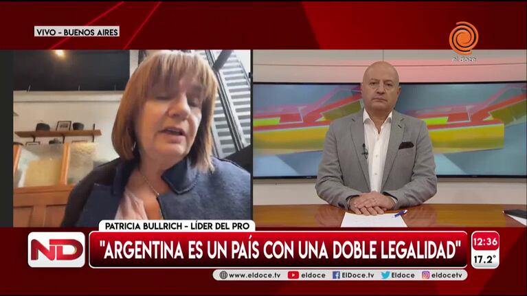 Patricia Bulrrich se metió en la interna: "Luis Juez es un fenómeno"