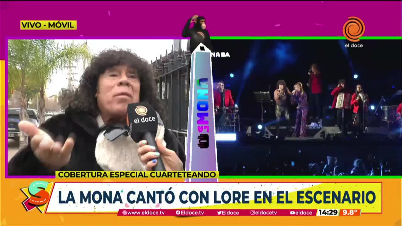 La Mona dio detalles sobre el final anticipado de su show 