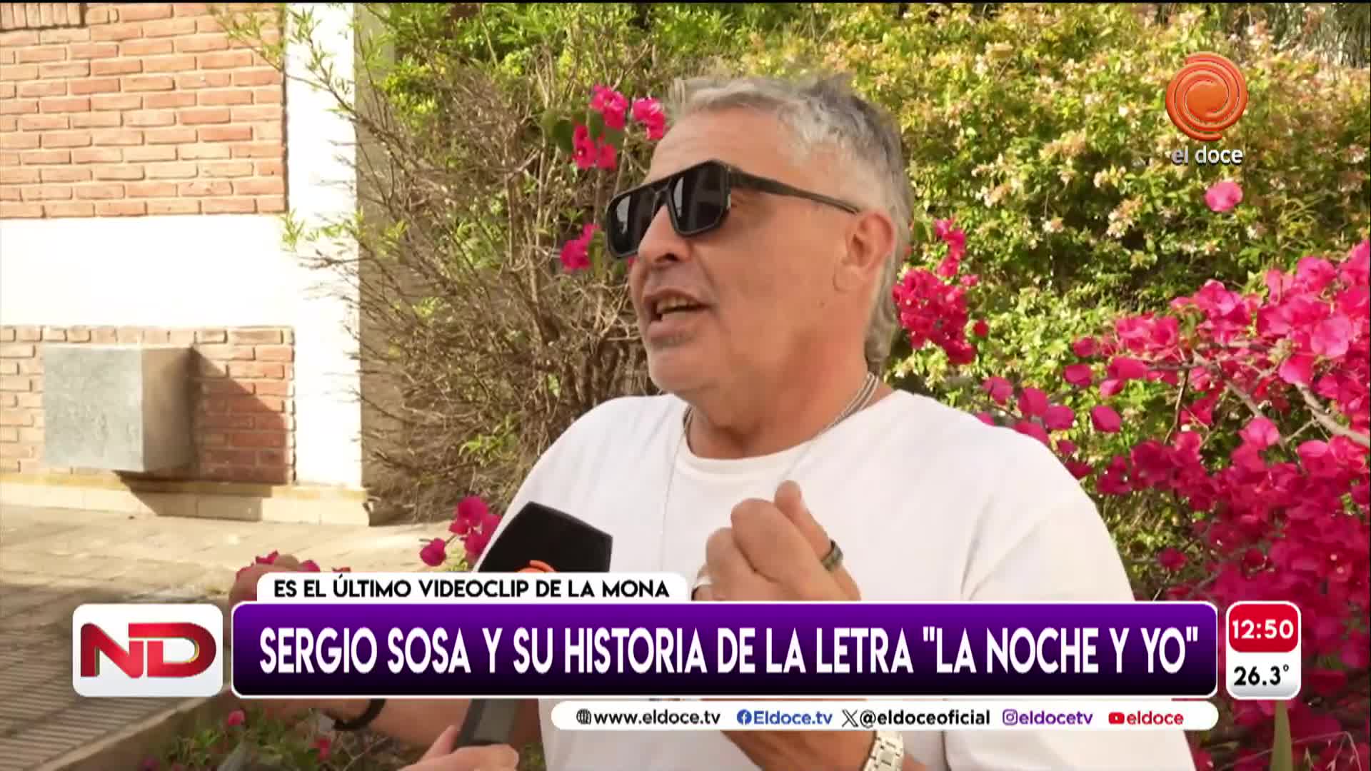 Sergio Sosa en diálogo con Cuarteteando sobre la nueva cancion de La Mona