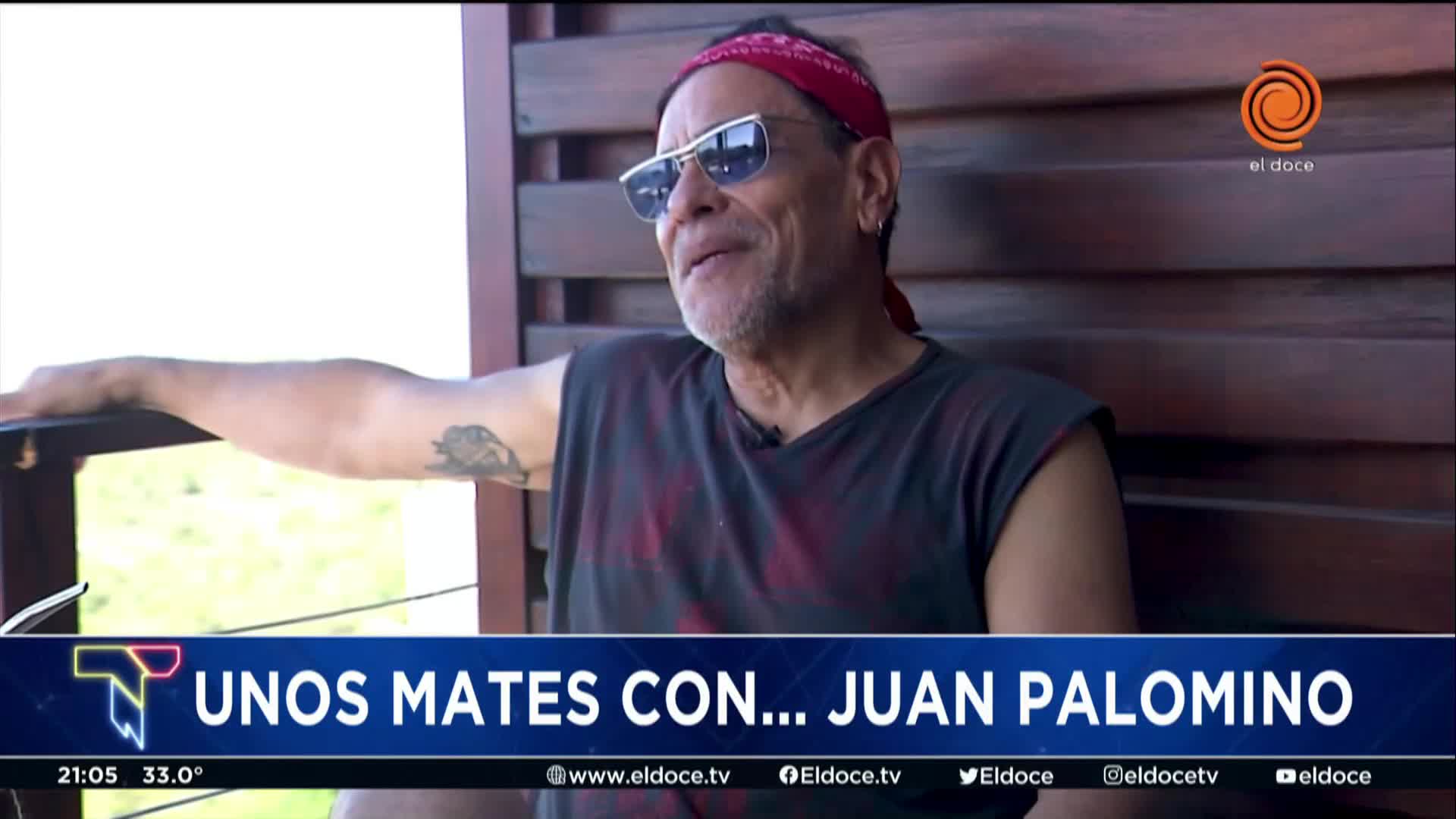 Unos mates con Juan Palomino desde Villa Carlos Paz