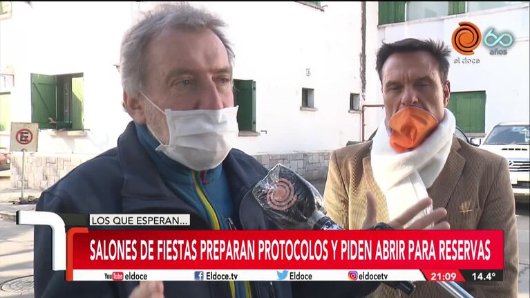 Dueños de salones de fiesta piden abrir para reservas