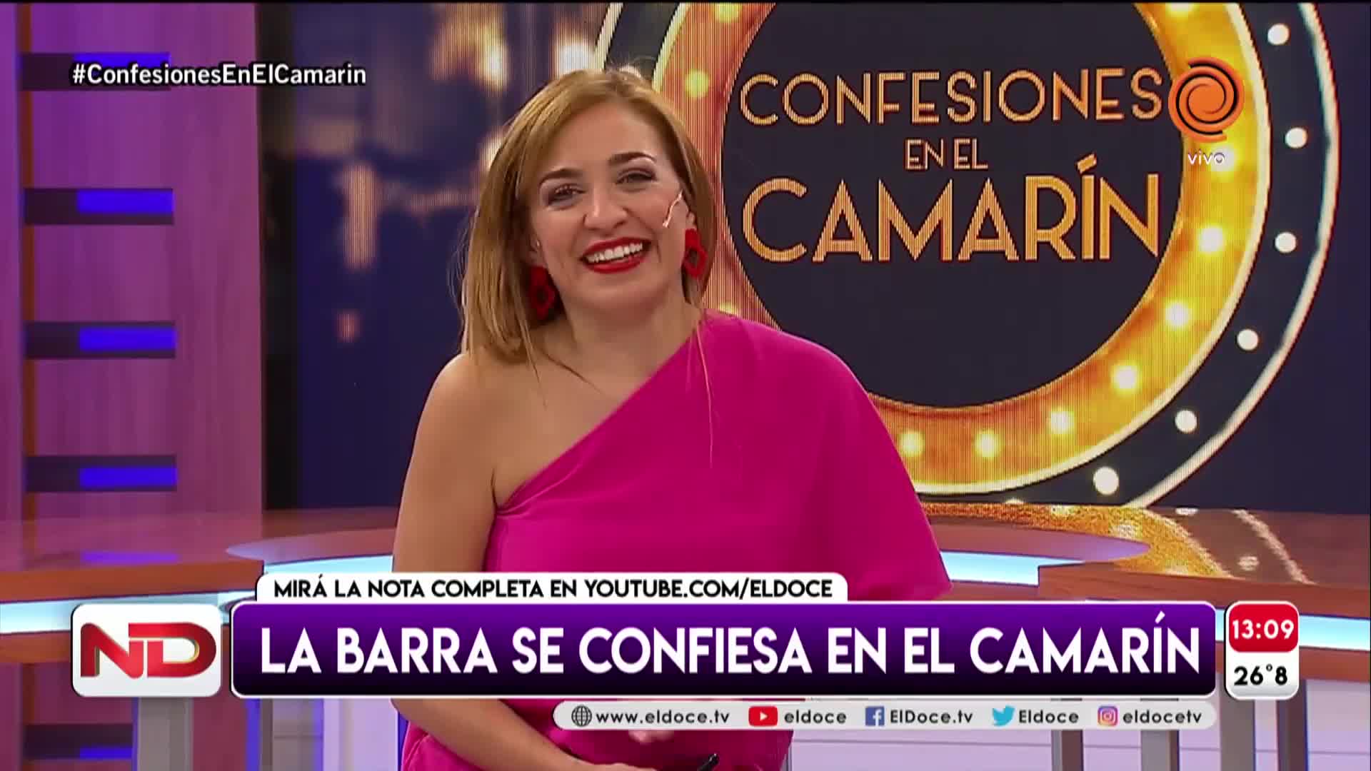 La Barra en Confesiones en el Camarín