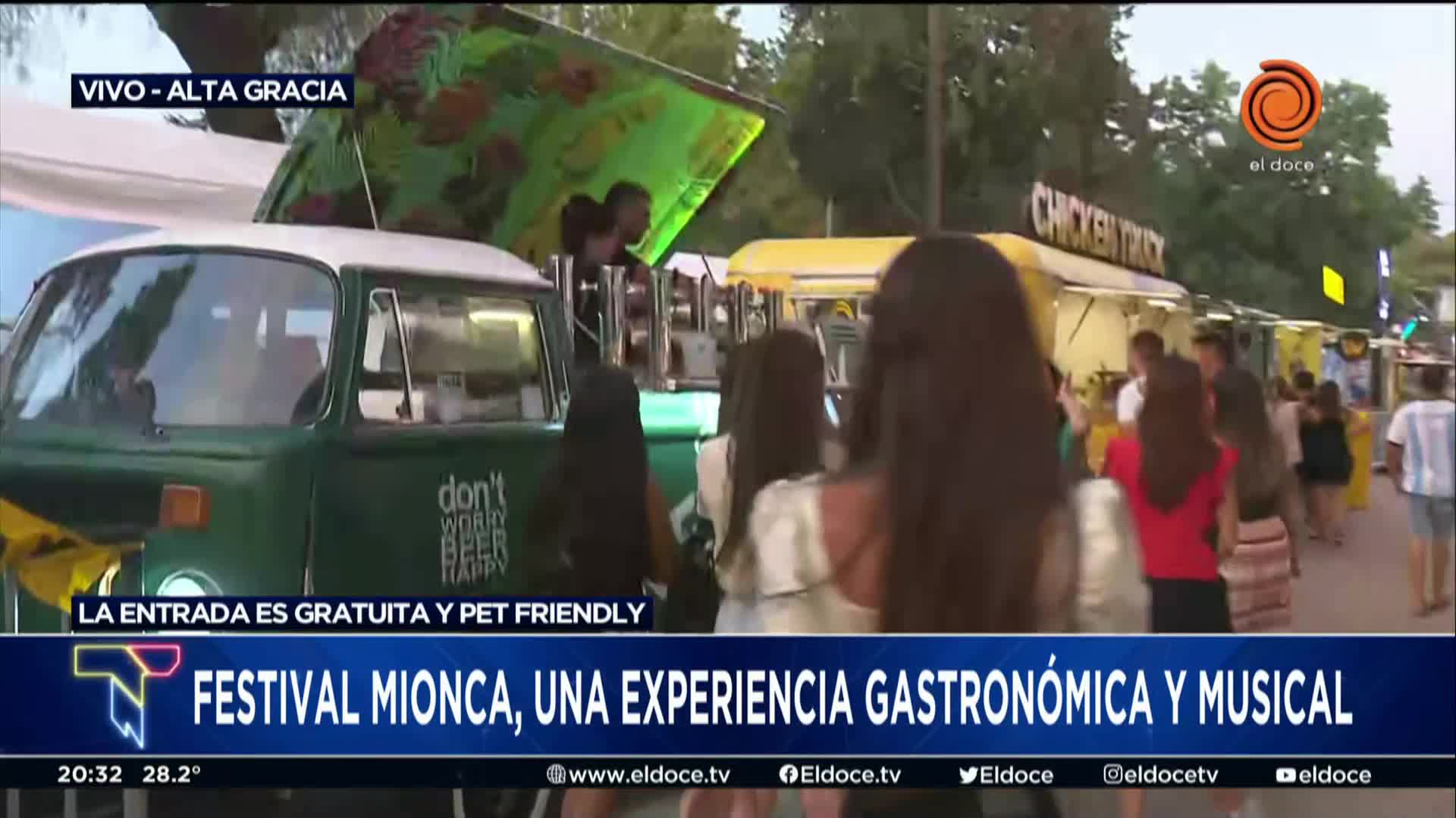 Mionca, el festival de foodtrucks que promete en Alta Gracia