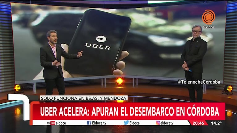 Uber podría llegar en 2020 a Córdoba