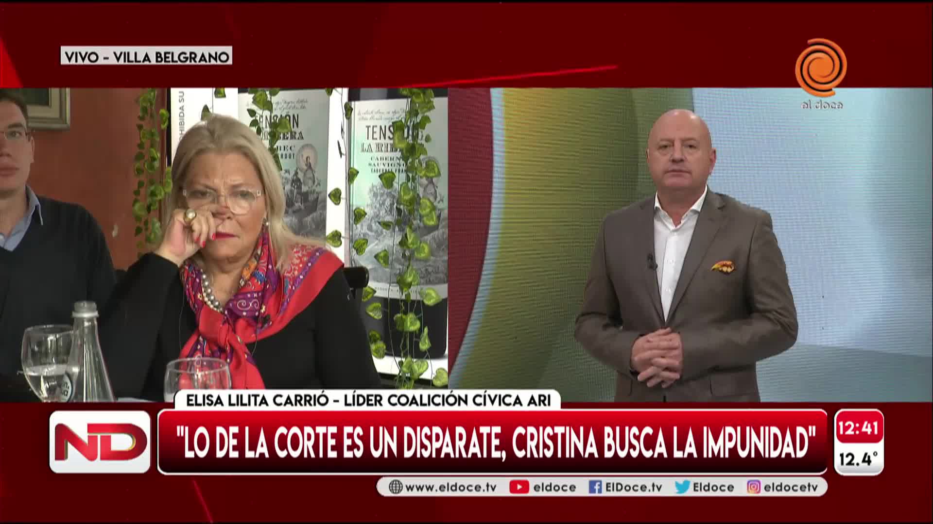 En Córdoba, Carrió pidió no apurarse para hablar de candidaturas