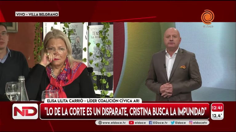 En Córdoba, Carrió pidió no apurarse para hablar de candidaturas