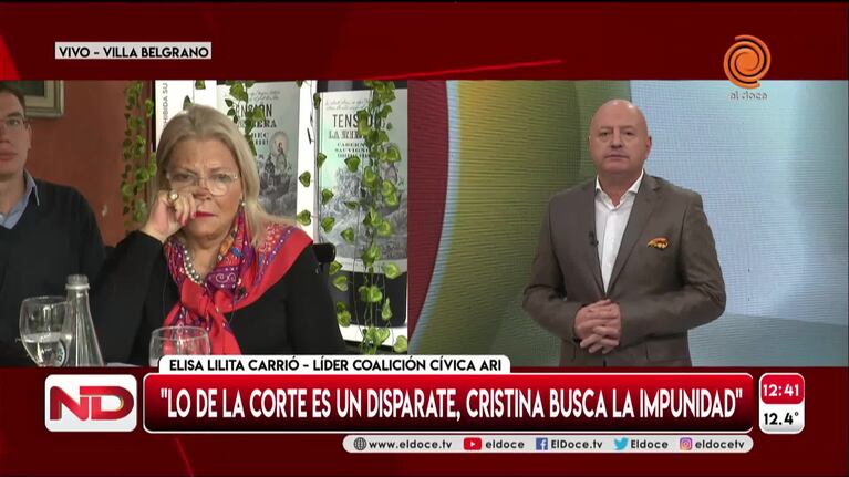 En Córdoba, Carrió pidió no apurarse para hablar de candidaturas