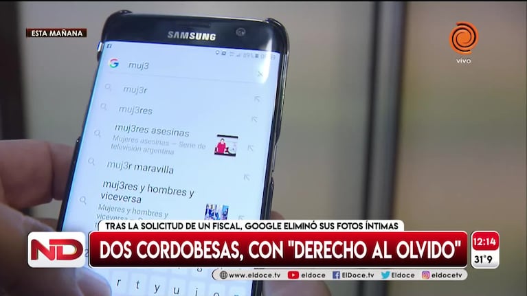 Tras una denuncia, Google eliminó fotos íntimas de dos cordobesas