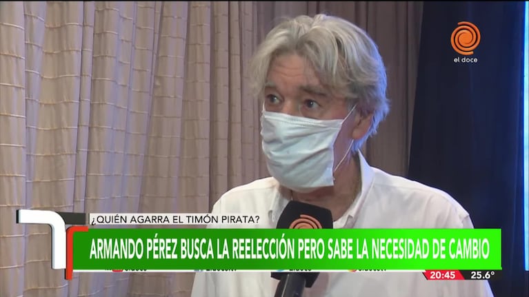 Armando Pérez quiere ser presidente de Belgrano y propuso una dupla de técnicos