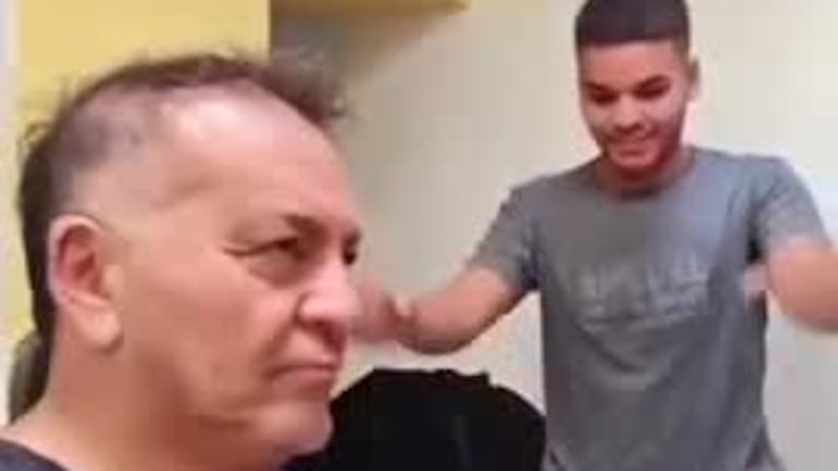 El divertido posteo del "Toro" Quevedo junto a su hijo