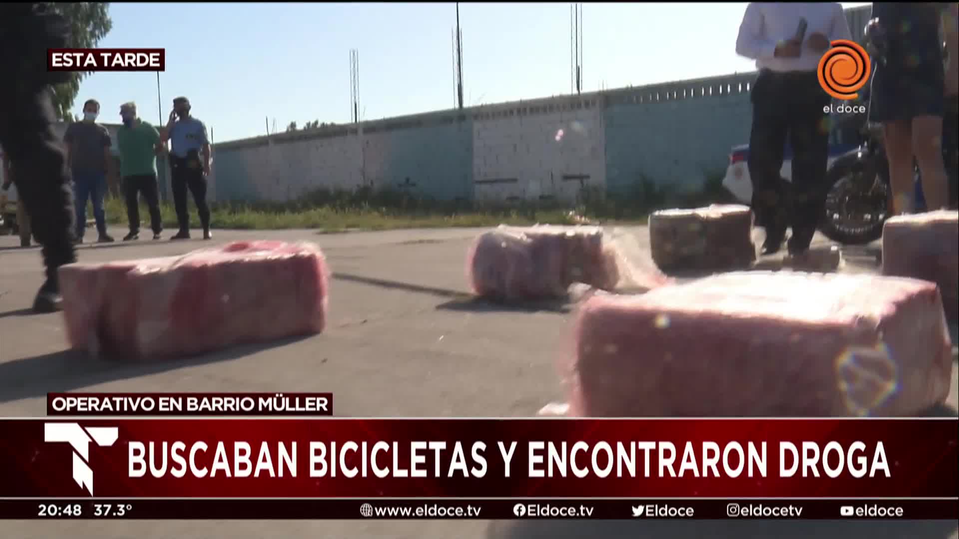 Secuestraron más de 400 kilos de droga de un lavadero