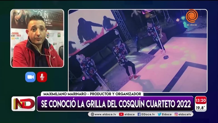 Con una grilla explosiva, llega Cosquín Cuarteto