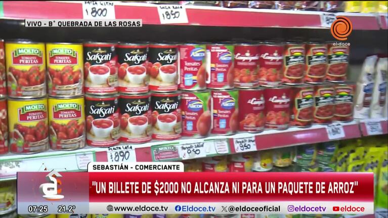 Inflación: cuáles fueron los productos del súper que más aumentaron