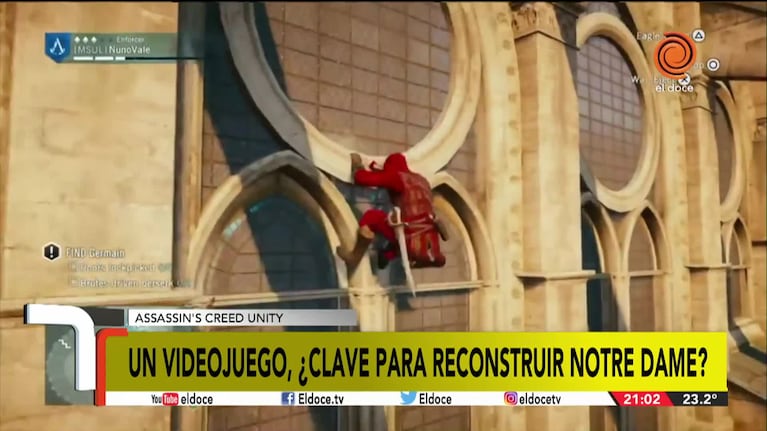 El videojuego que puede ayudar a reconstruir la catedral de Notre Dame