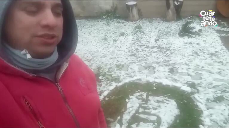 La historia del artista que dibujó a La Mona Jiménez en la nieve