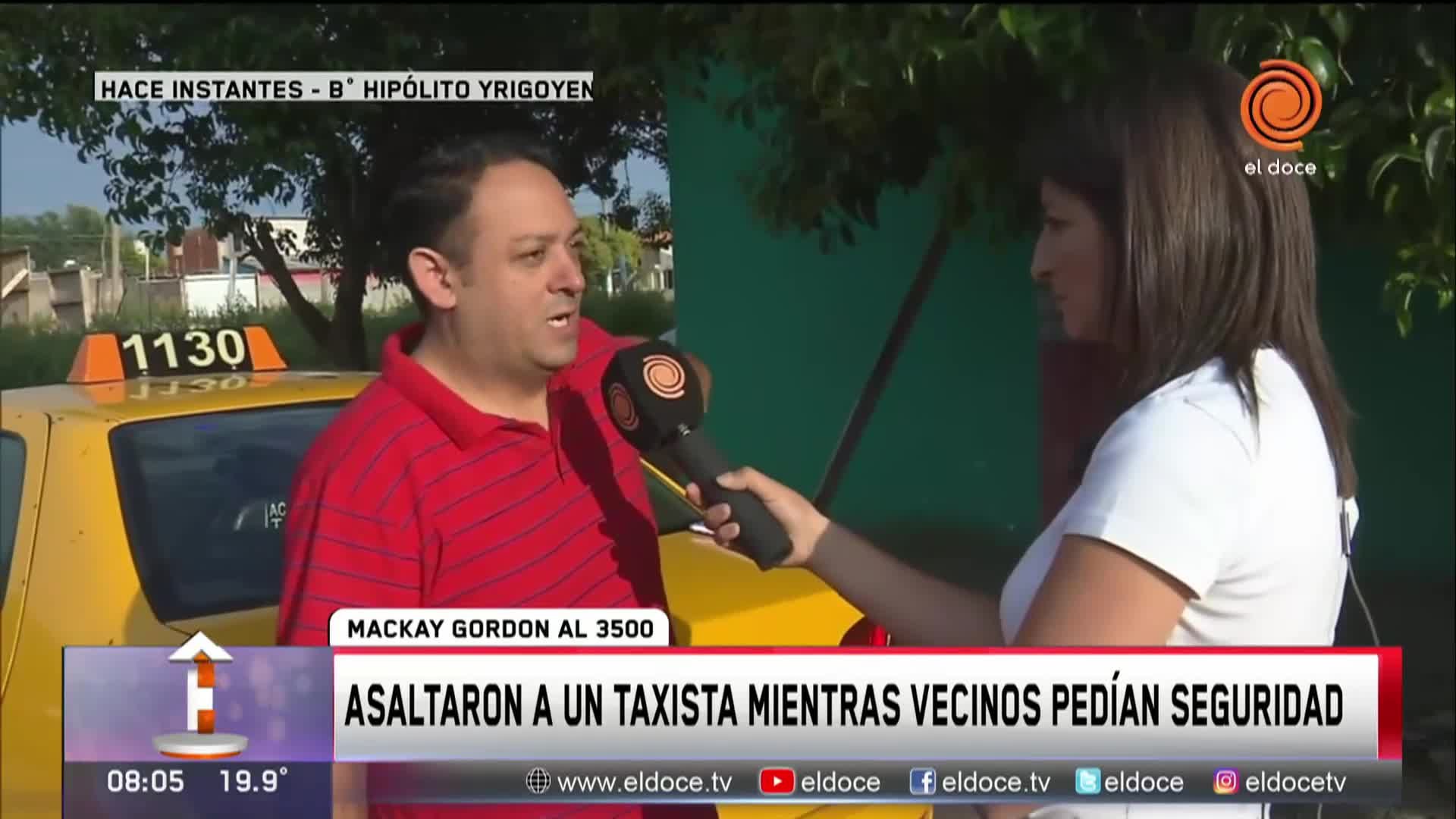 El dramático testimonio de un taxista robado