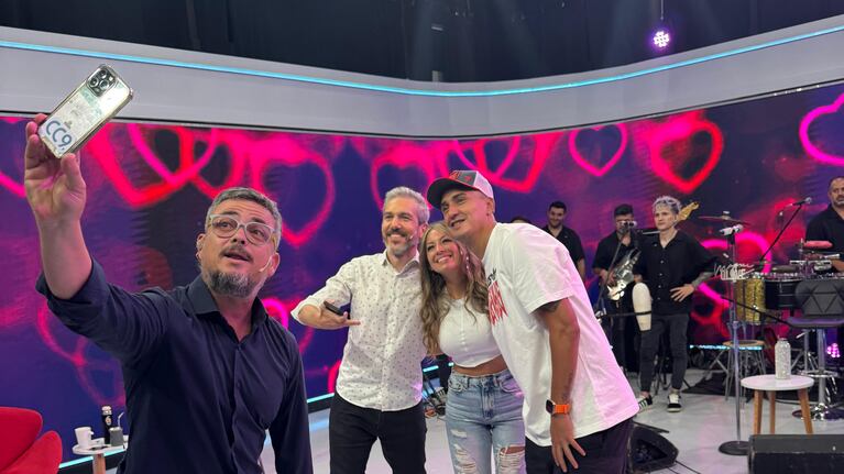 Magui Olave en Seguimos junto a Matías Suárez