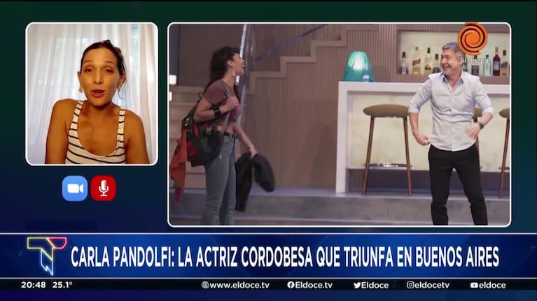 Carla Pandolfi, la cordobesa que triunfa en Buenos Aires