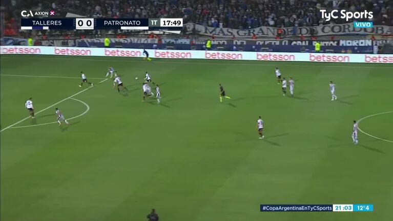 Las chances de Talleres en el primer tiempo